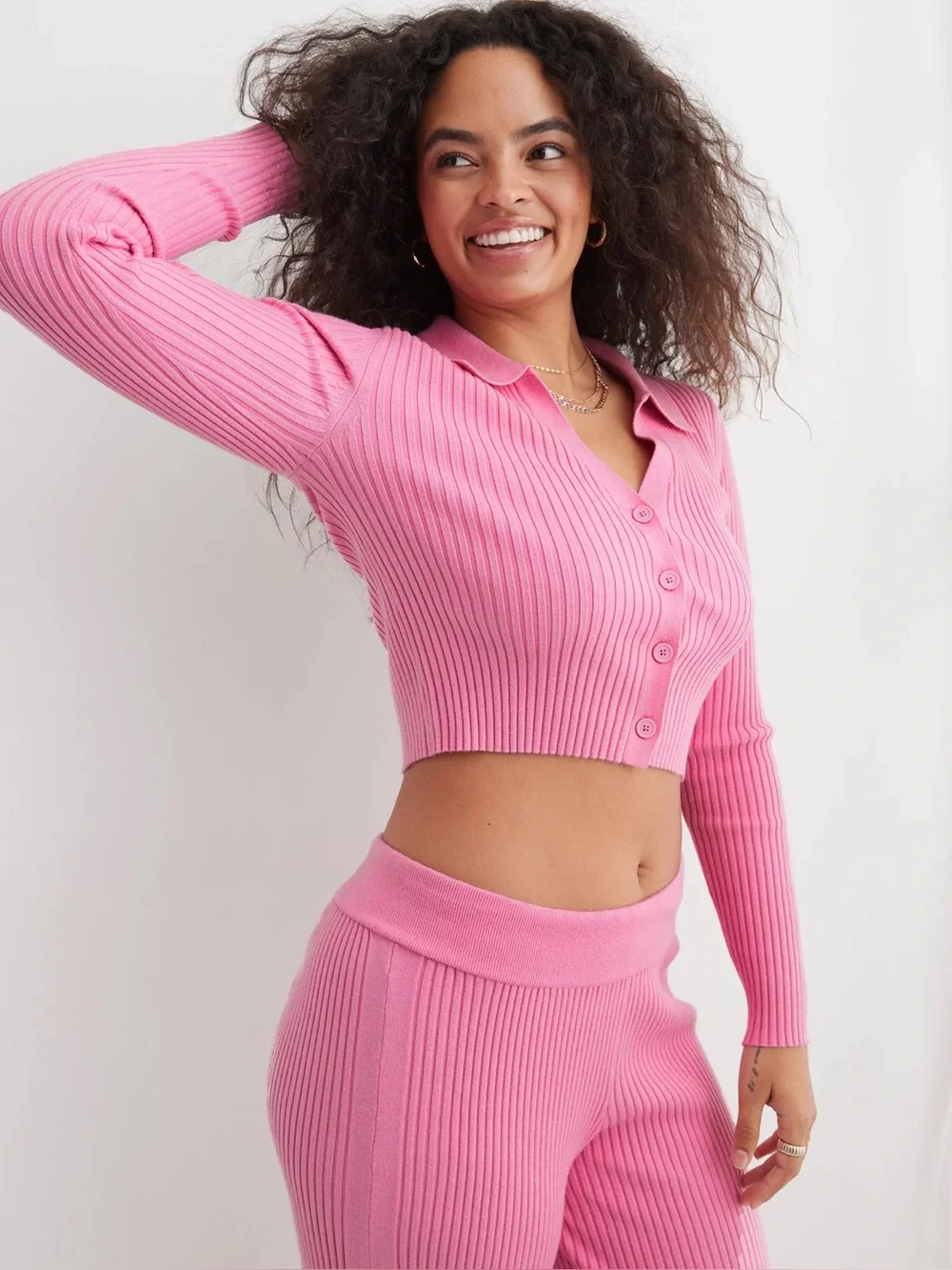 Aerie Gotta Jet! Polo Sweater